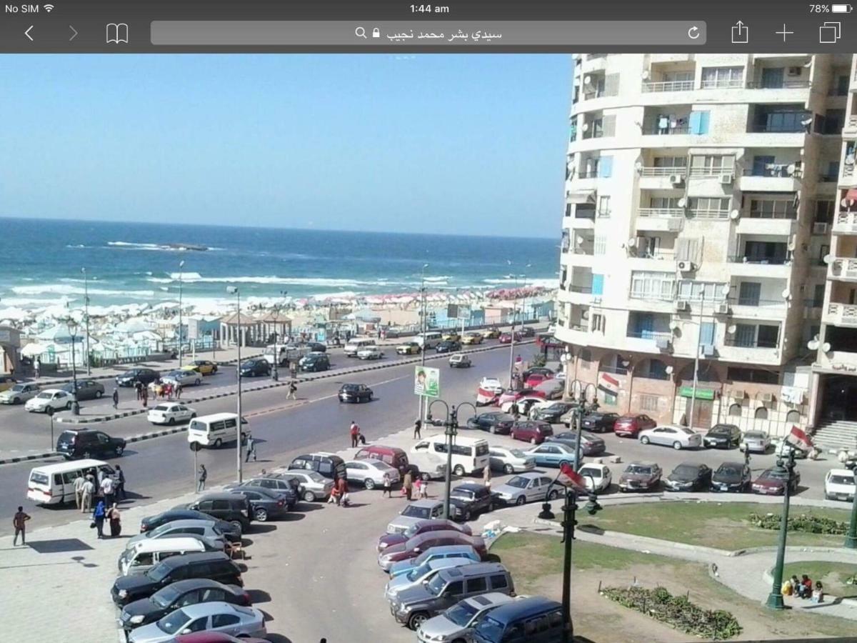 Cozy New 2 Bd Amazing Beach View Next To Hilton Hotel Family Only !العائلات فقط Alexandria Exterior foto